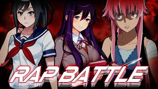 【RAP BATTLE】 The Yandere Rap Battle Part 1