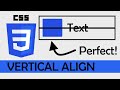 How to vertically align to the middle in CSS