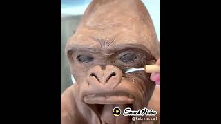 AMAZING CHOCOLATE GORILLA MAKING WHATSAPP STATUS#SHORT#YOUTUBE#VIRAL#TRENDING