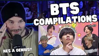 Metal Vocalist First Time Reaction - BTS being caught off guard by Taehyung’s unpredictable mind