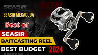 Best Baitcasting Reel Seasir Megacuda Drag 15KG Aluminum Frame Reel Seawater - Low Budget 2024