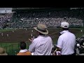 夏の甲子園野球大会2011　日大三高 15）緒戦勝利の道