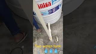 Two water tank installed by sintex pure #plumber #udaipur #viral #udaipur.plumbing.service#viral