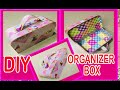 CARDBOARD BAG CRAFT | STORAGE BOX ORGANIZER