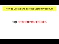 SQL Stored Procedures Explained in Under 7 Minutes! #sql