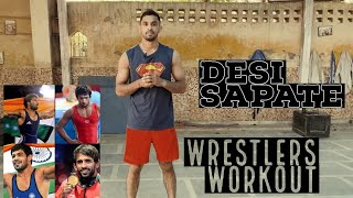 Sapate Workout | Desi Sapate Workout | Wrestler Workouts