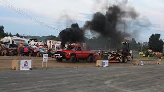 Red Rebel truck power pull,2023,power pull,Woodstock ,NB