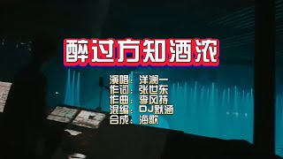 洋澜一《醉过方知酒浓》DJ默涵版 KTV 导唱字幕 （备有伴奏视频）