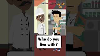 Learn English: Who do you live with?