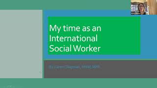 International Social Work Experience