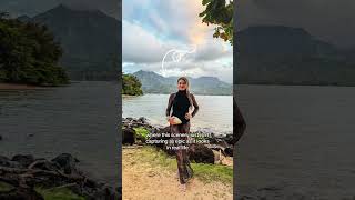 How to make your vacation pictures look so much more epic with this photo hack! ⛰️🌅📲☝️👌
