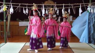 八幡浜市穴井 天満神社秋季大祭 本祭り② 稚児の舞