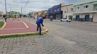 Equipe do DETRAN realiza estudo para instalação de semáforo em Parelhas