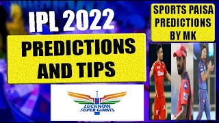 Indian Premier League 2022 Predictions| Lucknow Super Giants Squad | Ipl t20 Teams