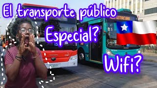 Cubana reacciona al transporte público de Chile🇨🇱.Es uno de los más modernos de Latinoamérica?.