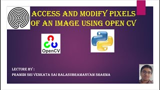 Access & Modify Pixels of an Image using OpenCV