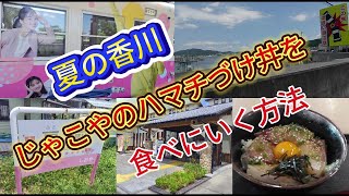 夏の香川 じゃこやのハマチづけ丼を食べにいく方法