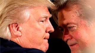 Trump slams Bannon over book