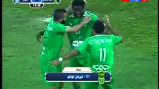 كأس مصر  | الهدف الأول للاتحاد فى مرمي اسوان عن طريق اللاعب "هيرمان كواو"