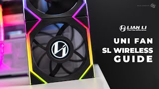 HOW TO Lian Li UNIFAN SL WIRELESS Easy Installation & Setup Guide