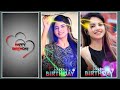 Birthday Status Video | Kinemaster Birthday Video Editing | Birthday Lyrics Video | GSK Editing