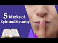 5 Marks of Spiritual Maturity - Bishop Evelyn Agustin