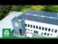 Instalacja fotowoltaiczna o mocy 49,58 kWp na dachu budynku biurowego firmy HENNLICH