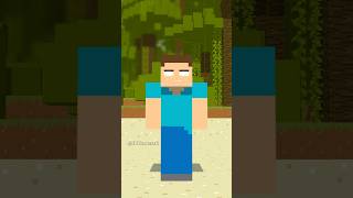 HELP Steve to Power-up and Catch a Bigger Fish #minecraft #shorts #trollface