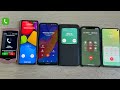 Big incoming Call on Phones Samsung S7edge & Fold3 / S10e & Honor 7A & IPhone X