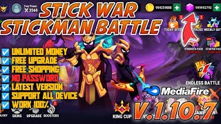 Download Stick War Stickman Battle Unlimited Money Terbaru No Password V.1.10.7