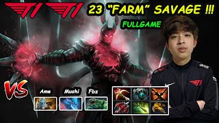 T1 23savage Terrorblade - Farm like a boss vs PSG.LGD.Ame Mushi Fbz Dota 2 Perspective Fullgame