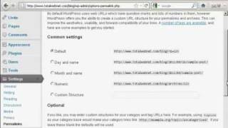 How to Change Your Permalinks Structure | Wordpress how to tutorials Part 4 - Youtube