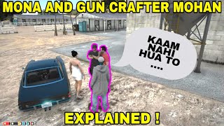 Mona KIDNAPPED And THREATENED by Gun Crafter Mohan | PAYAL GAMING GTA 5 RP Highlights