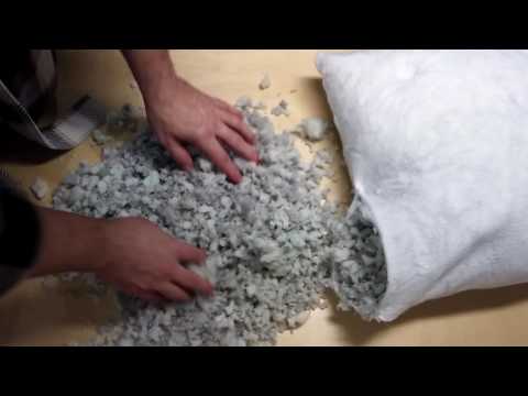 Memory Foam Cluster Pillow Shredded Walmart $10 Mainstays Memory Foam Cluster Pillow Shredded Walmart $10 Mainstays