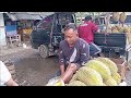 update pasar buah pasrepan durian montong bertebaran disana pasuruan