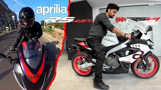 🔥 Aprilia RS 457 - The Baby RSV4? Full Review \u0026 Test Ride! 🔥 | #aprilia #rs457