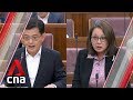 Heng Swee Keat, Sylvia Lim cross swords in Parliament on AHTC motion