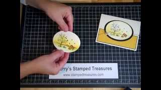 How to make a gatefold card with a twist - Interlocking Gatefold