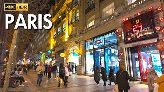 Paris France 🇫🇷 Champs-Élysées 2024 Walk Tour 4K HDR