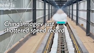 China smashes maglev speed record, accelerating to 700 km/h in just 2 seconds