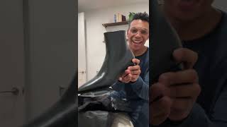 Unboxing my YSL boots! These are the Vassili boots in smooth leather 😎