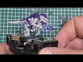 warhammer 40k starter set painting a tyranid with just 4 paints