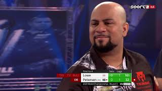 79) Jason Lowe vs Devon Petersen 2021 PDC World Darts Championship 2020.12.29 Round 3