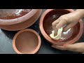 மண்பானை பழகுவது எப்படி clay pot seasoning how to cook in clay cooking vessels மண்பானை பத்திரங்கள்