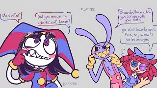 Pomni's Evil Teeth!?👄😈The Amazing Digital Circus Comic Dub