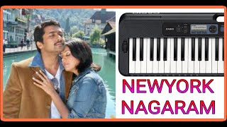 Newyork Nagaram | Sillunu Oru Kadhal | Surya | A.R.Rahman | Keyboard Cover