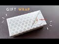 Easy Diagonal Pocket Gift Wrapping | DIY Gift Packing Idea for Christmas #giftwrap