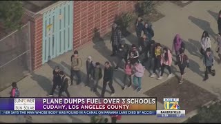 Plane dumps jet fuel over Cudahy neighborhood