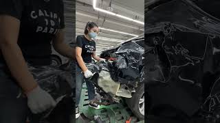 Tesla Rear-End Accident Repair Part 2