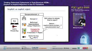 Treating Dishonest Ciphertexts In Post Quantum Kems Explicit Vs Implicit Rejection In The Fo T